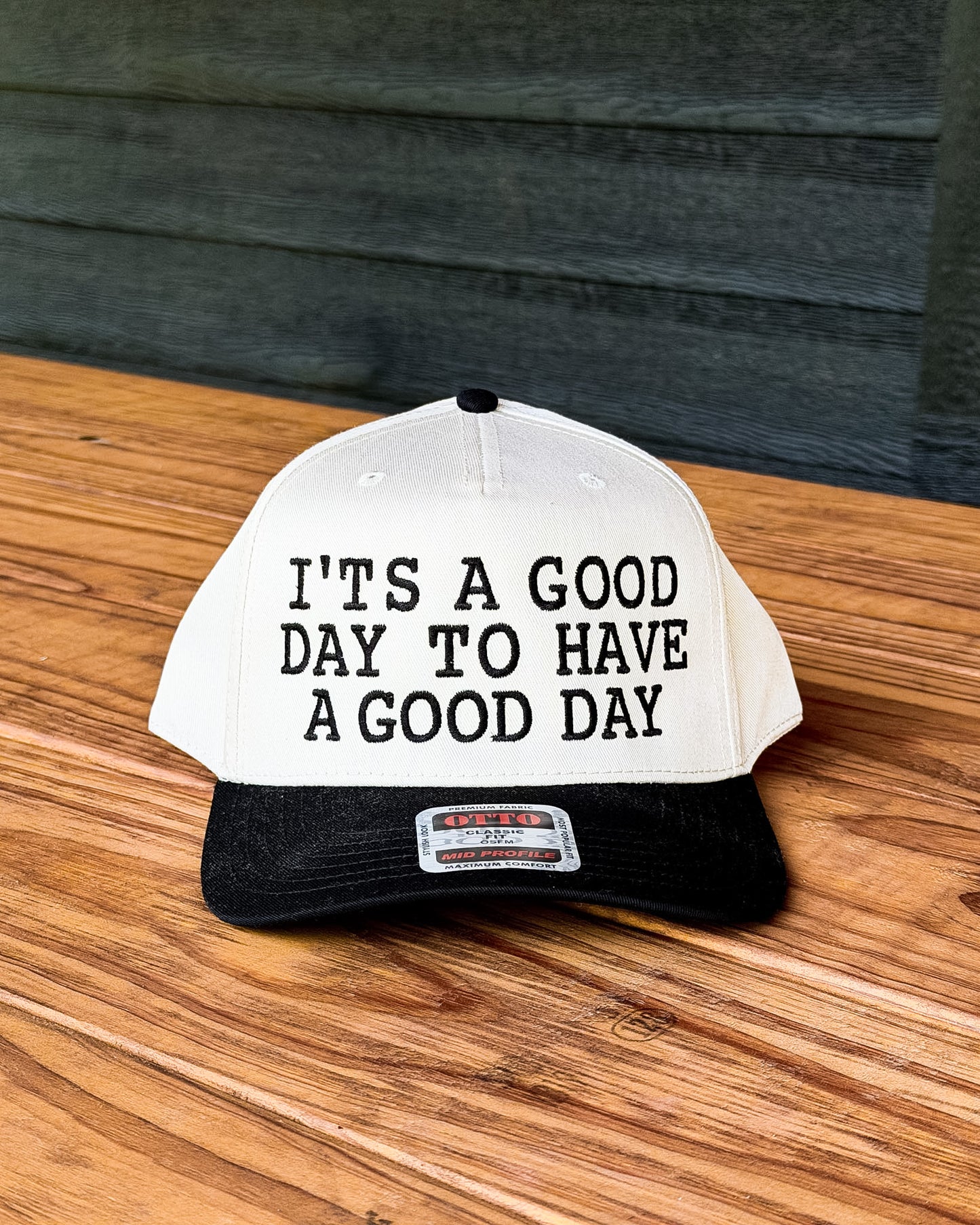 It’s a Good Day Trucker Hat | Inspirational Hat | Embroidered Graphic Cap