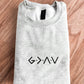 God Is Greater Than Highs & Lows Embroidered Sweatshirt